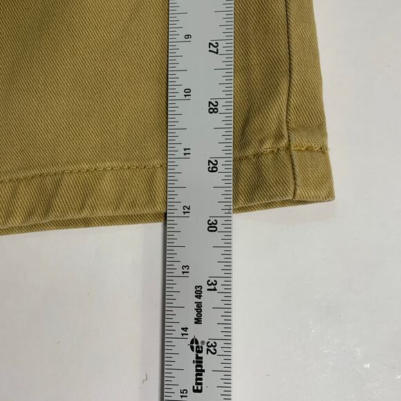 Zara M Chino Trouser Pants Wide Leg Straight Tan Baggy Skater Streetwear - Picture 8 of 11